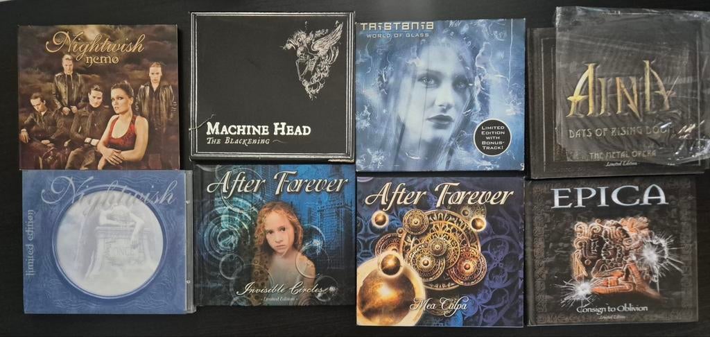 Diverse metal, gothic cd's, Cd's en Dvd's, Cd's | Hardrock en Metal, Zo goed als nieuw, Ophalen of Verzenden