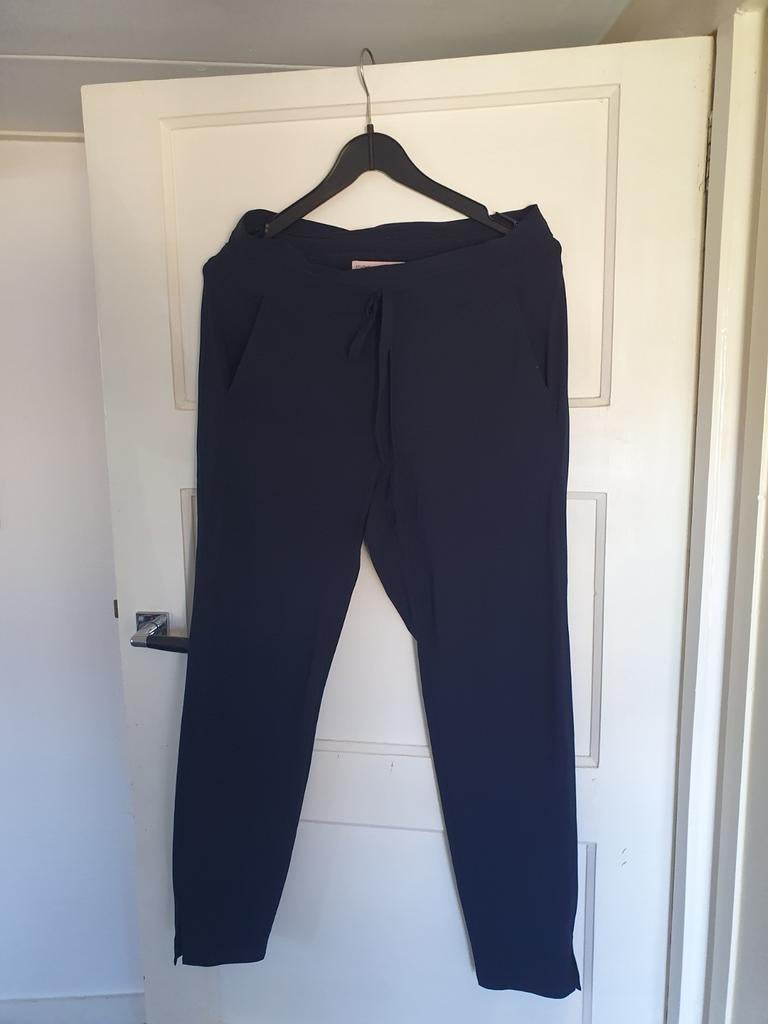 Broek Studio Anneloes. Maat M, donkerblauw, Maat 38/40 (M), Blauw, Ophalen of Verzenden, Zo goed als nieuw