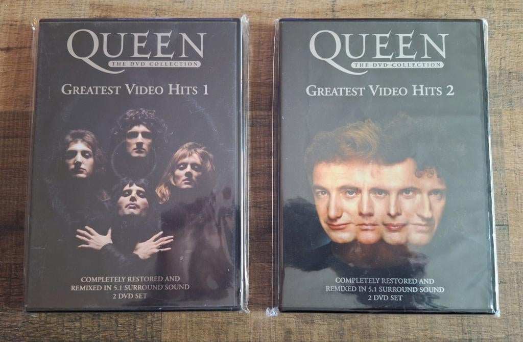 DVD QUEEN Greatest Video Hits 1 & 2 DVD Collection NIEUW, Alle leeftijden, Ophalen of Verzenden, Nieuw in verpakking, Muziek en Concerten
