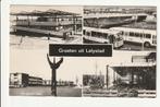 GROETEN UIT LELYSTAD WINKELCENTR. BUSSTATION FLEVODIENST VAD, Verzamelen, Ophalen of Verzenden, 1960 tot 1980, Gelopen, Flevoland