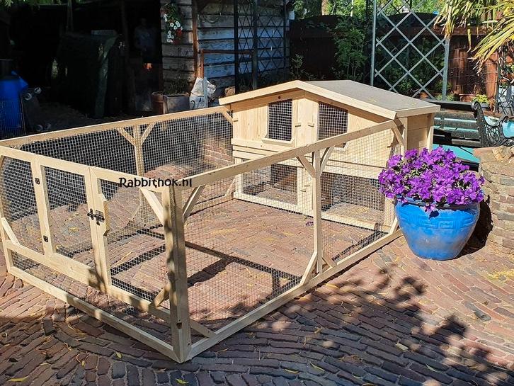 Konijnenhokken  NIEUW, Dieren en Toebehoren, Knaagdieren en Konijnen | Hokken en Kooien, Nieuw, Hok, 90 cm of meer, 110 cm of meer
