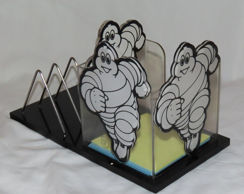 Zeldzame Vintage Michelin brievenstandaard jaren 80, Verzamelen, Ophalen of Verzenden, Zo goed als nieuw, Gebruiksvoorwerp