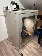 serverkast 80x80cm, 120cm hoog (optioneel: met 3D-printer), Ophalen, Gebruikt, Glas, Plaatstaal