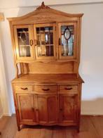 Antiek eiken dressoir met vitrinekast, Ophalen
