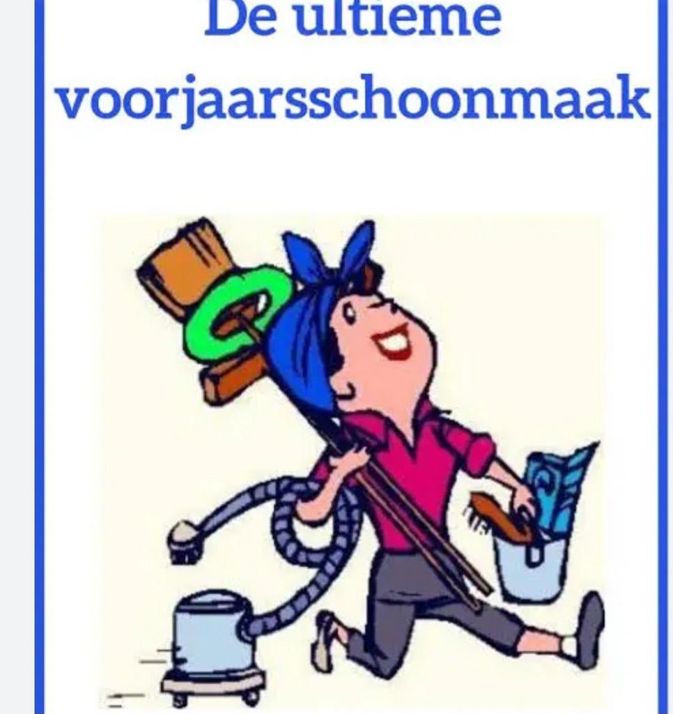 Voorjaars schoonmaak ervaren schoonmaakster, Vacatures, Vacatures | Schoonmaak en Facilitaire diensten, Overige niveaus, Overige vormen