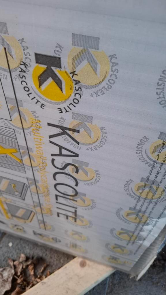 Polycarbonaat platen voor overkapping of carport, Doe-het-zelf en Verbouw, Isolatie en Afdichting, Nieuw, Overige materialen, Minder dan 4 cm