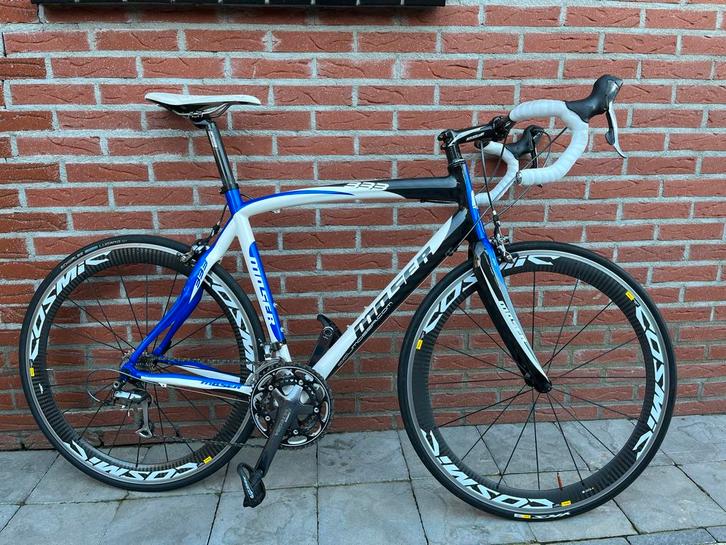 Moser Carbon racefiets - Shimano Ultegra - Cosmic wielen, Fietsen en Brommers, Fietsen | Racefietsen, Gebruikt, Overige merken
