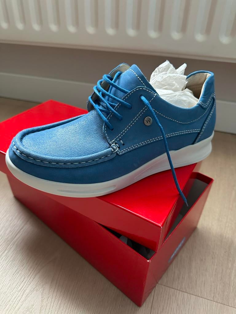 Wolky damesschoenen, niet gedragen, maat 39, Ophalen, Zo goed als nieuw, Blauw, Sneakers of Gympen