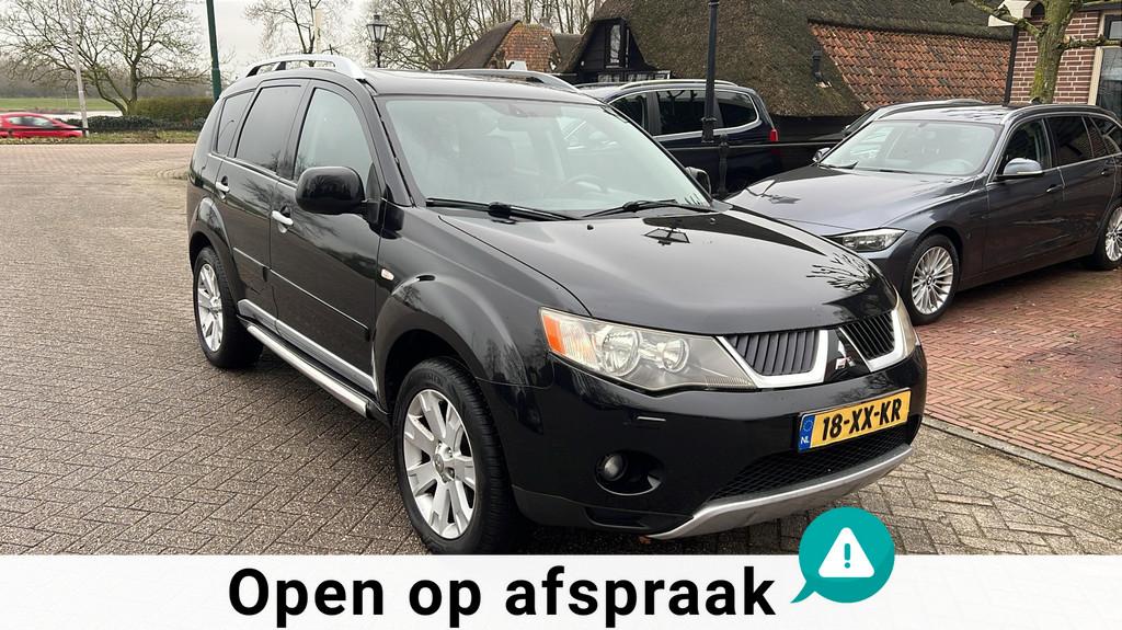 Mitsubishi Outlander 2.4 Instyle |Automaat|7-Persoons|EXPORT, Auto's, Mitsubishi, Automaat, 4 cilinders, 7 stoelen, Zwart