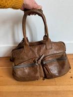 Luiertas Cowboysbag - bruin leer, Ophalen of Verzenden, Zo goed als nieuw
