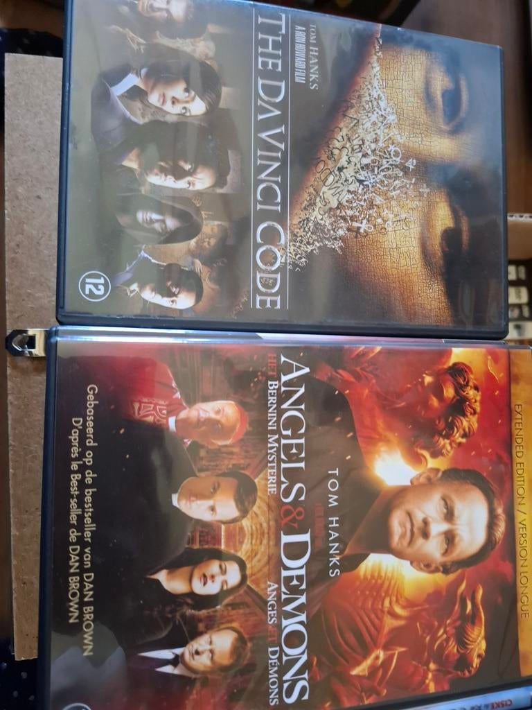 The Da Vinci Code & Angels & Demons DVD Boxset, Gebruikt, Ophalen of Verzenden, Vanaf 12 jaar, Boxset