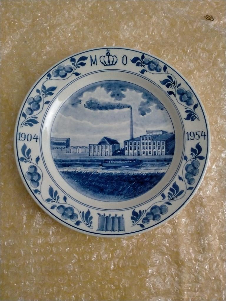 Wandbord Aardappelmeelfabriek Ter Apelkanaal 1904-1954., Antiek en Kunst, Antiek | Wandborden en Tegels, Ophalen of Verzenden