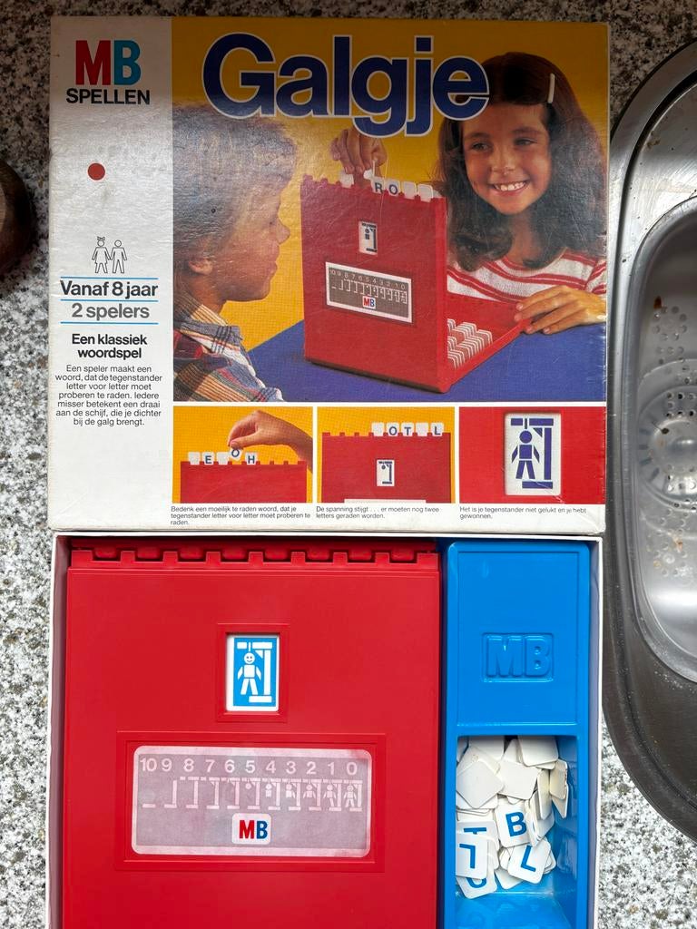 Galgje MB Spellen 1983, Een of twee spelers, Ophalen, Gebruikt