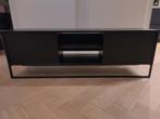 Tv meubel modern zwart, Gebruikt, 100 tot 150 cm, Minder dan 100 cm, Modern