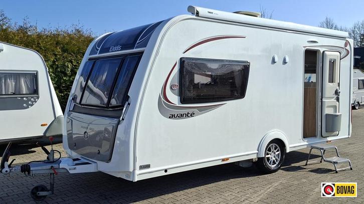 Elddis Avante 482 incl. Mover en Thule Lfl., Caravans en Kamperen, Caravans, Bedrijf, tot en met 2, 1000 - 1250 kg, Standaardzit