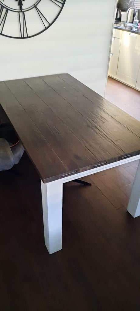Eettafel, Ophalen, 50 tot 100 cm, Zo goed als nieuw, 150 tot 200 cm