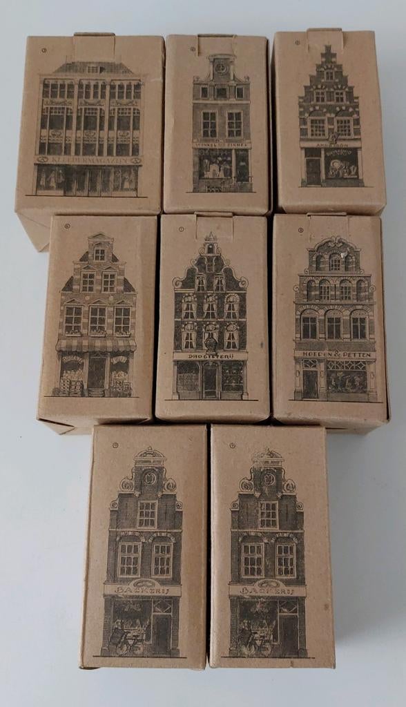 Grachtenwinkels in doos, Ophalen of Verzenden, Zo goed als nieuw