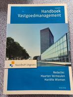 Handboek Vastgoedmanagement, Ophalen of Verzenden, Zo goed als nieuw, Overige niveaus, Nederlands