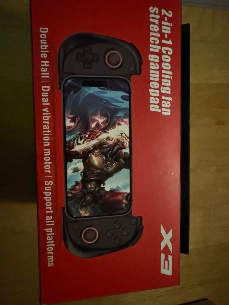 X3 Bluetooth cooling game controller, Ophalen of Verzenden, Div, Telefoonhanger of Accessoire, Div