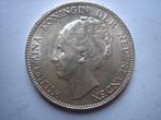 Zilveren gulden 1931 Kon. Wilhelmina, Postzegels en Munten, Munten | Nederland, 1 gulden, Zilver, Ophalen of Verzenden, Koningin Wilhelmina
