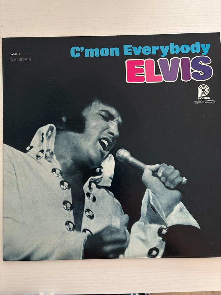 Elvis Presley - C'mon Everybody LP (1971) Mono USA, Ophalen of Verzenden, Zo goed als nieuw, Cd of Plaat
