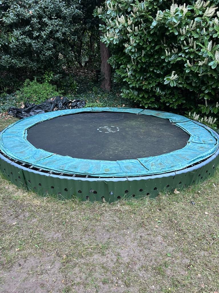gratis afhalen trampoline, Ophalen of Verzenden, Zo goed als nieuw