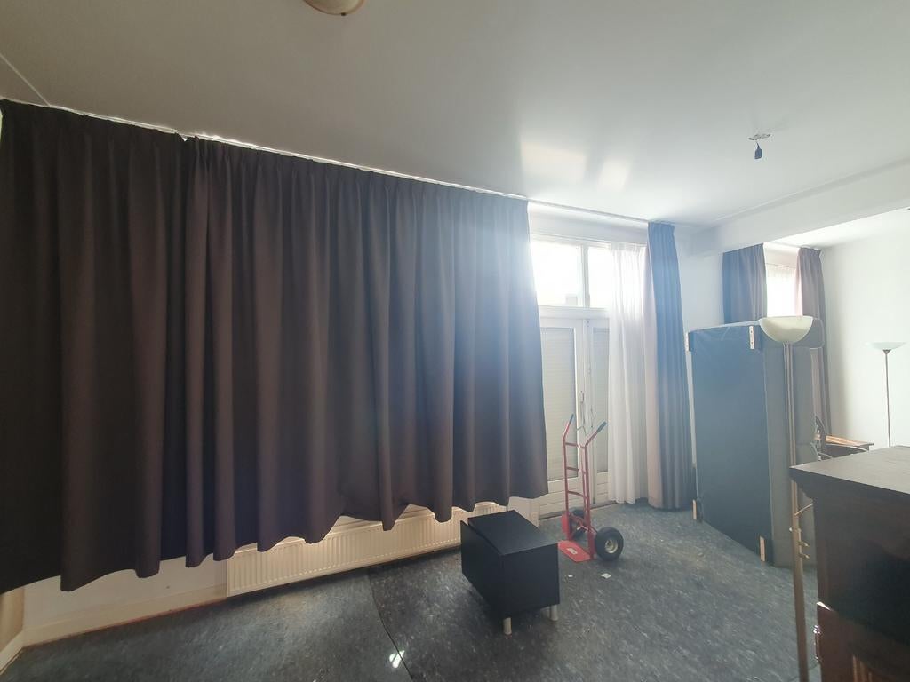 Gordijnen plus vitrage, Huis en Inrichting, Ophalen of Verzenden, Zo goed als nieuw, 200 cm of meer, 200 cm of meer