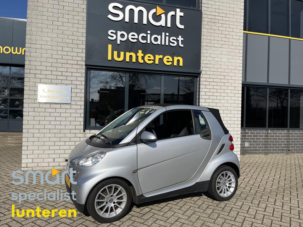 smart fortwo cabrio 1.0 mhd Passion Stuurbekrachtiging, Auto's, Smart, Automaat, Euro 5, Gebruikt, 18 €/maand