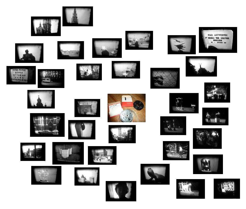 8mm film amateur 2x20mtr 1958/59 -Antwerpen - N8, Ophalen of Verzenden, 8mm film