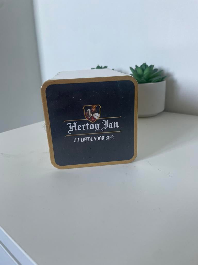 Hertog jan bierviltjes/onderzetters 100 stuks per pak, Verzamelen, Biermerken, Verzenden, Nieuw, Viltje(s), Hertog Jan
