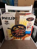 Philips gourmetstel grill zgan met grillsteen, Witgoed en Apparatuur, Gourmetstellen, Ophalen, Zo goed als nieuw, 8 personen of meer