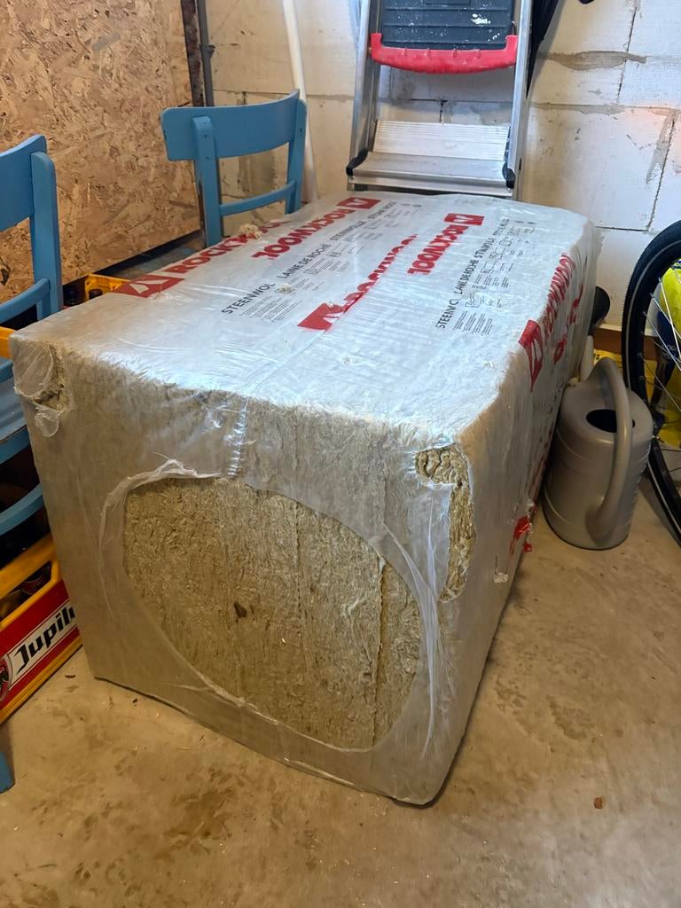 1 pak Rockwool steenwol isolatieplaten - Nieuw, Doe-het-zelf en Verbouw, Isolatie en Afdichting, Ophalen, Nieuw, Steenwol, Minder dan 5 m²