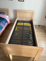 Complete-set Elek verstelbare lattenb+matras+ledikant+nachtk, Huis en Inrichting, Ophalen, Zo goed als nieuw, Eenpersoons