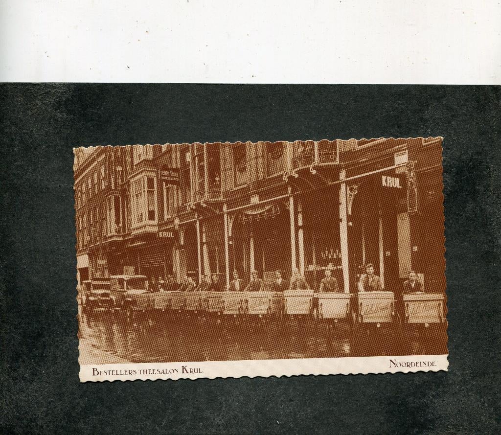 Ansicht Den Haag - Noordeinde - Bestellers Theesalon Krul, Verzenden, 1960 tot 1980, Ongelopen, Zuid-Holland