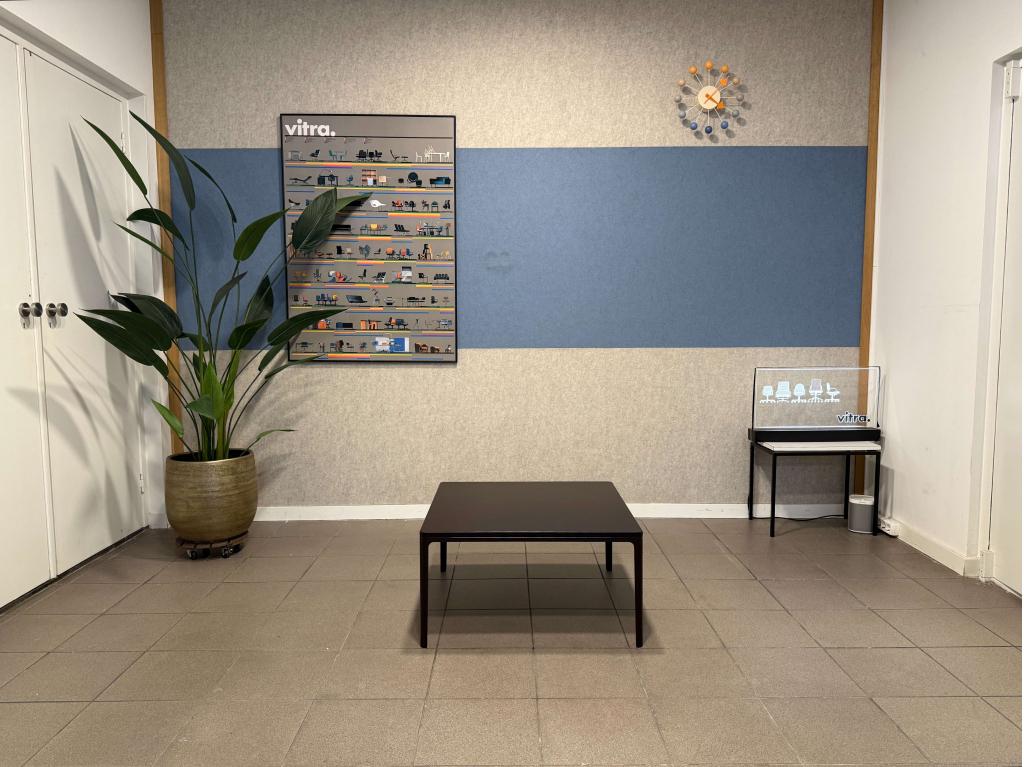 Vitra | Jasper Morrison | Plate Salontafel | Bruin | 1x, Huis en Inrichting, Tafels | Salontafels, Vitra, Gebruikt, 50 tot 100 cm