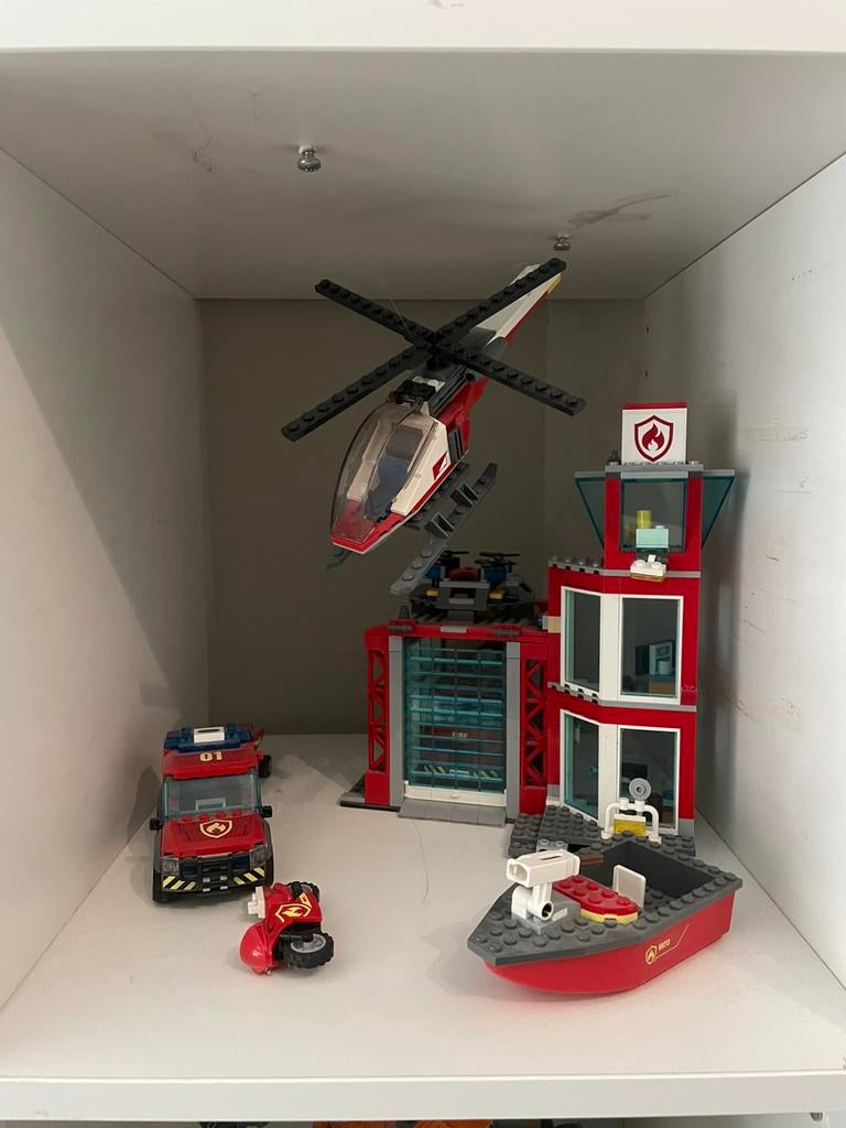 Lego brandweer, City, Lego, Ophalen of Verzenden, Zo goed als nieuw