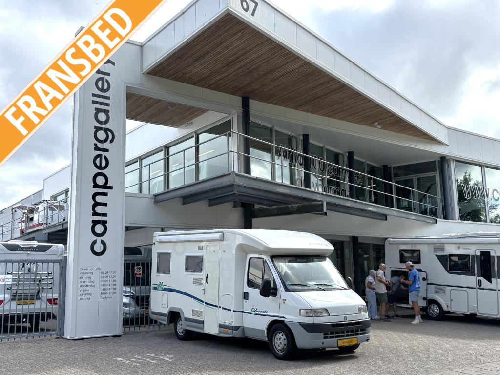 Chausson Odyssee FRANSBED MAXXFANN RIEM VERVANGEN!, Caravans en Kamperen, Campers, Fiat, Treinzit, 6 tot 7 meter, Half-integraal
