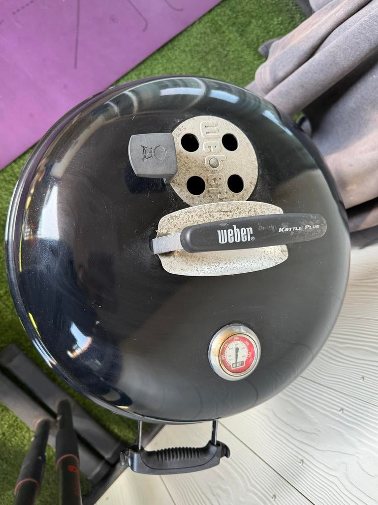 Weber Kettle Plus BBQ - Gebruikt, Ophalen of Verzenden, Gebruikt