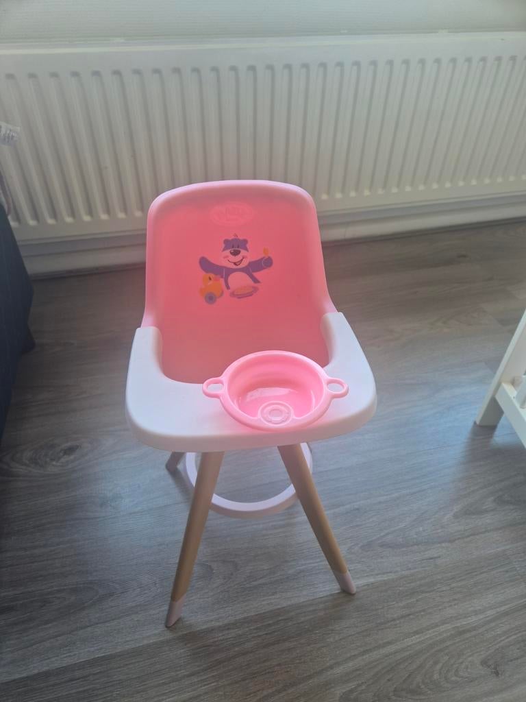 Baby Born Eetstoel voor poppen, Kinderen en Baby's, Speelgoed | Poppen, Ophalen of Verzenden, Gebruikt, Overige typen