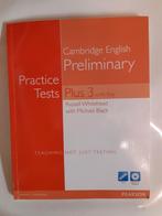 Cambridge English Preliminary isbn 9781408267943, Ophalen of Verzenden, Zo goed als nieuw