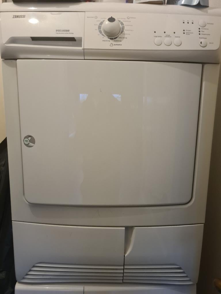 Zanussi Wasdroger  defect, Witgoed en Apparatuur, Wasdrogers, 6 tot 8 kg, Gebruikt, Ophalen of Verzenden, Voorlader