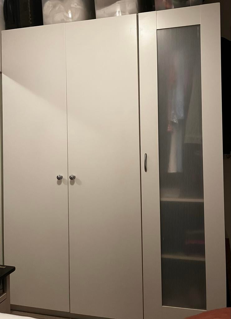 IKEA Pax Kast 100 x 201 en/of 50 x 201 wit, Ophalen, Gebruikt, 200 cm of meer, 150 tot 200 cm