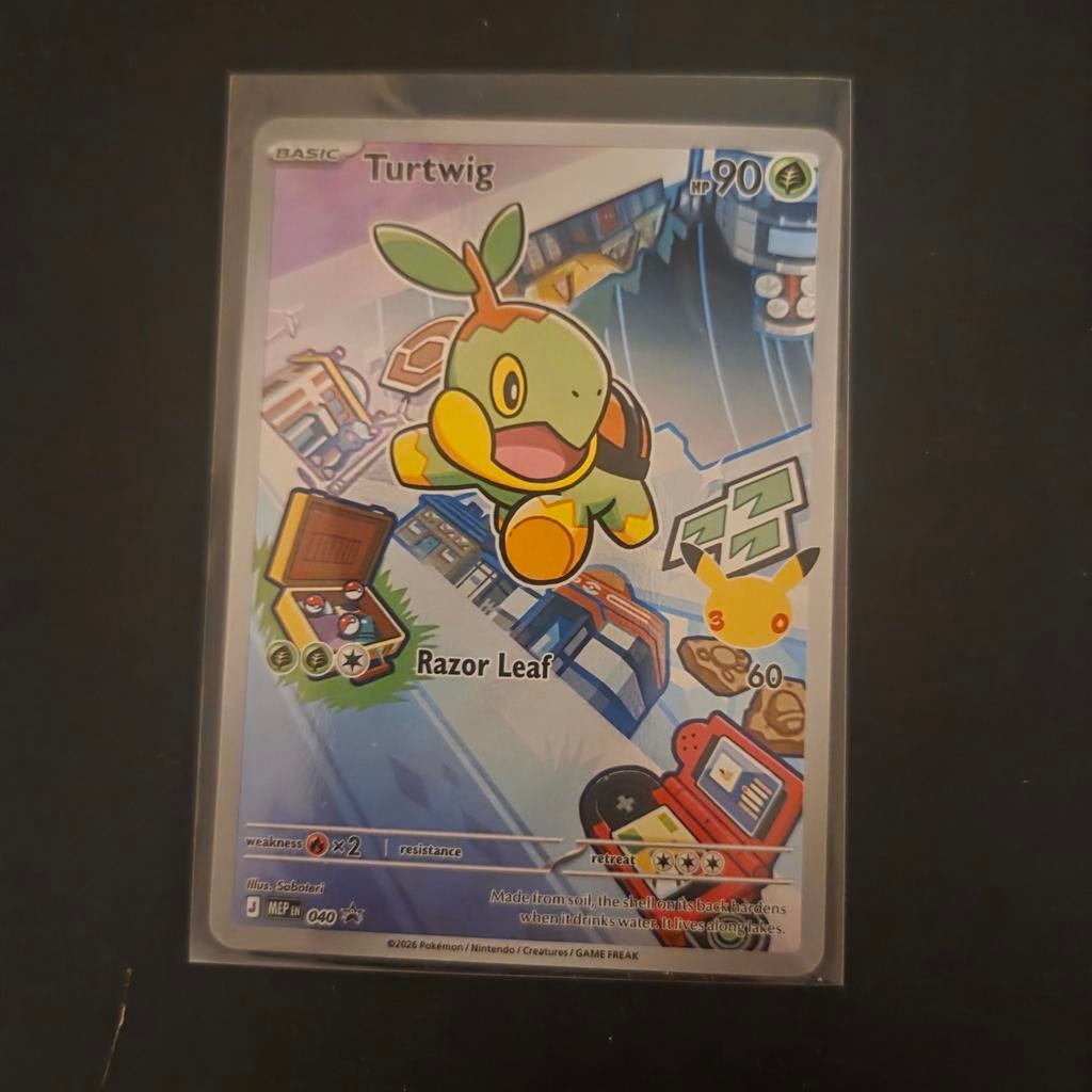 Turtwig 040, Hobby en Vrije tijd, Verzamelkaartspellen | Pokémon, Ophalen of Verzenden, Zo goed als nieuw