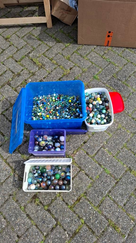 diverse knikkers  - heel veel!!!, Kinderen en Baby's, Speelgoed | Buiten | Los speelgoed, Ophalen, Gebruikt