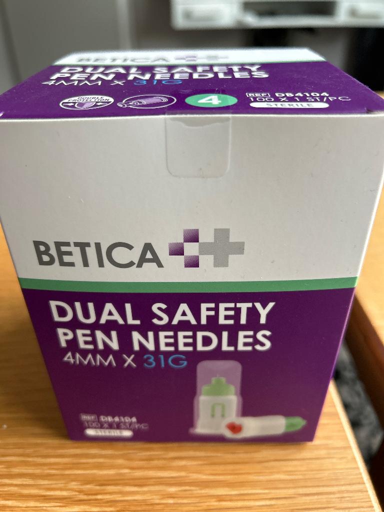 Insuline naaldjes, Ophalen, Nieuw