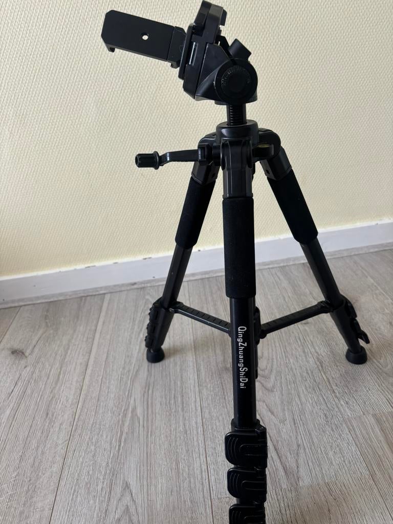 Statief met telefoonhouder, Ophalen, Gebruikt, Minder dan 150 cm, Driepoot