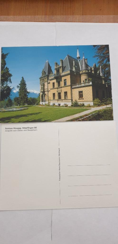 5202 zwitserland schloss hunegg hilterfingen, Verzenden, 1980 tot heden, Overig Europa
