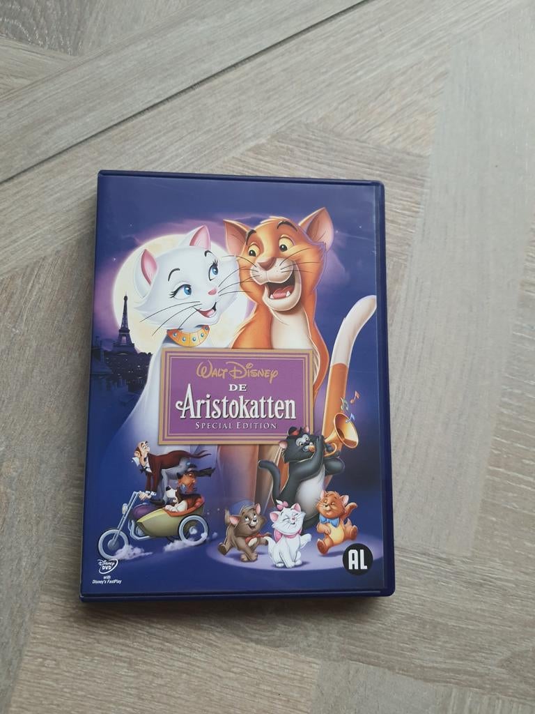Nieuw dvd de aristokatten, Alle leeftijden, Ophalen, Europees
