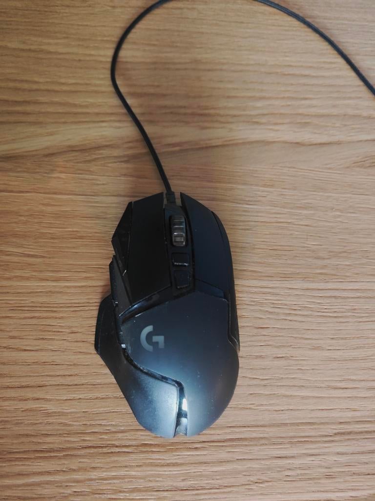 Logitech G502 Hero Gaming Muis - Zwart, Zo goed als nieuw, Computers en Software, Muizen, Ophalen, Rechtshandig, Muis, Zo goed als nieuw