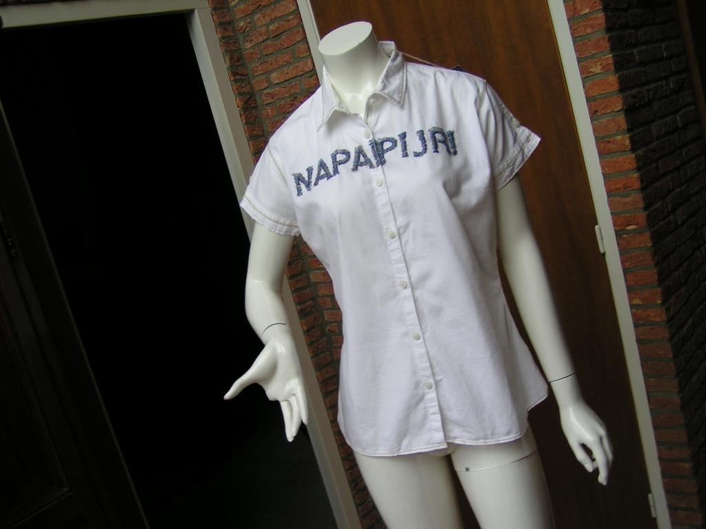 NAPAPIJRI blouse,Mt XL Nieuw met Kaartjes, Nieuw, Wit, Napapijri, Maat 46/48 (XL) of groter